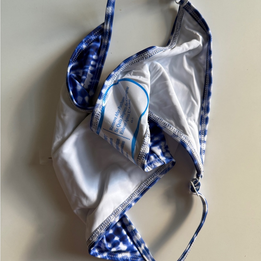 NWT Solid & Striped Lulu Bikini Shibori Print S - Picture 5 of 5